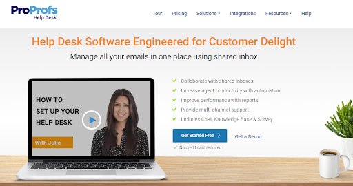 ProProfs Help Desk is a complete service desk system