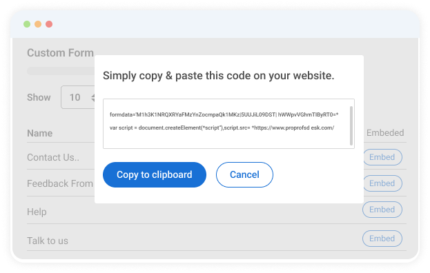 Embed on Your Website or Product