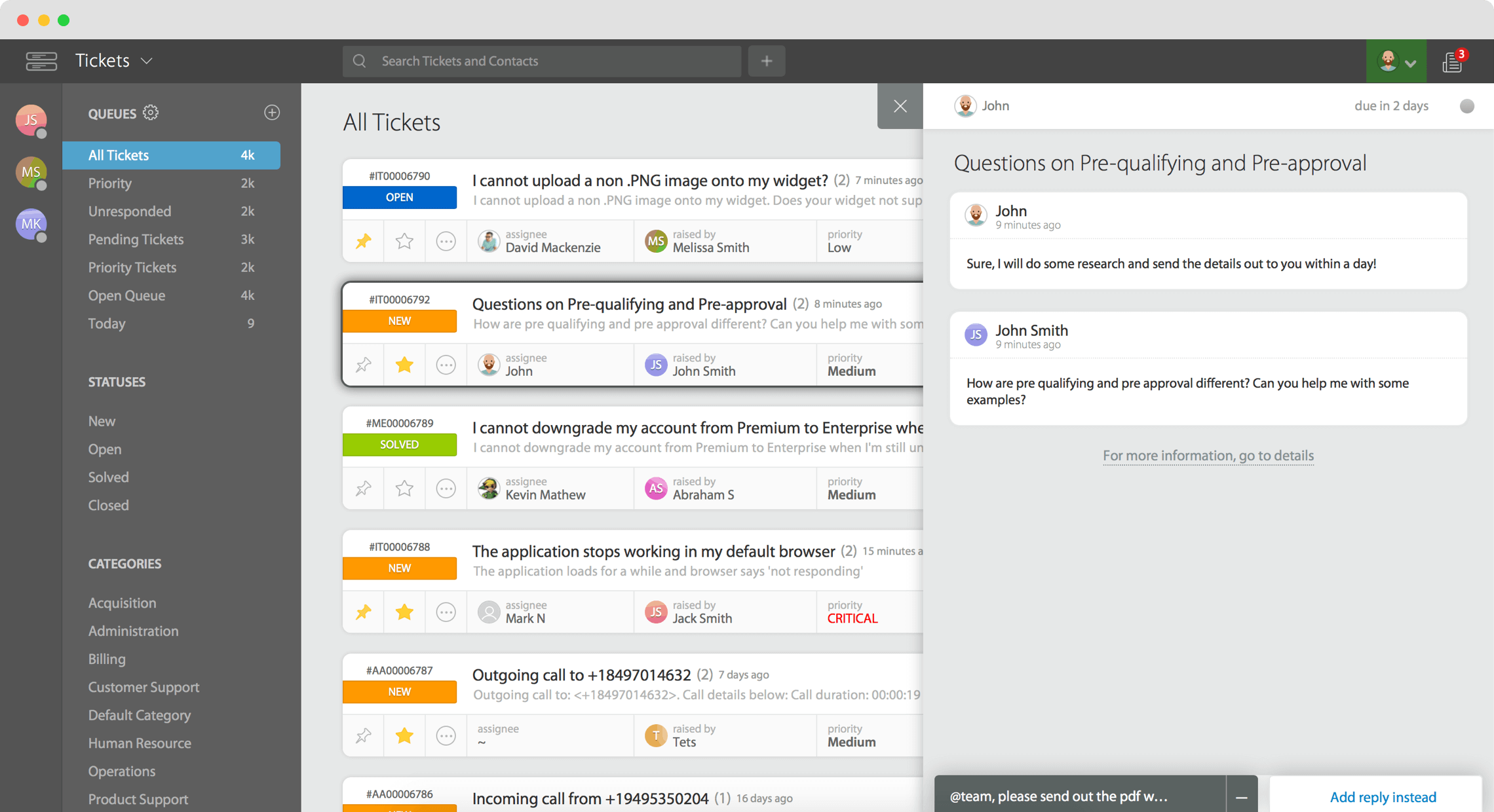 HappyFox - Best for Insightful Reports & Analytics