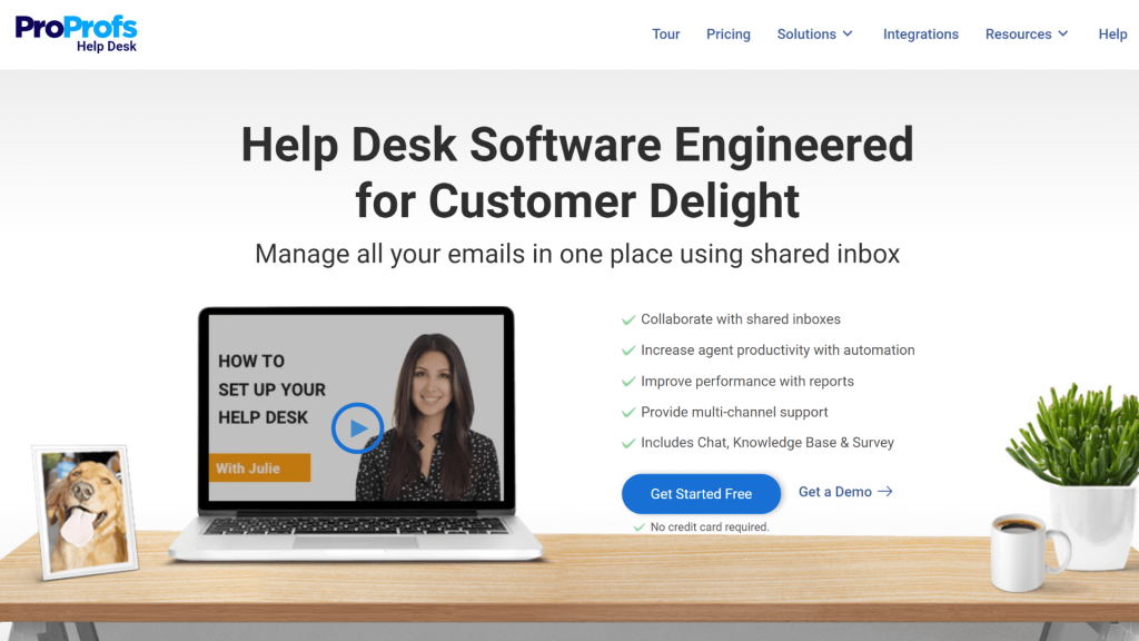 ProProfs Help Desk - Best for Automated Customer Service