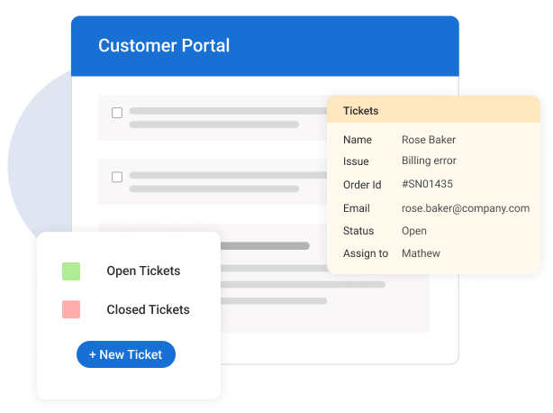 24/7 Self-Service via Customer Portal